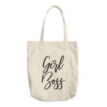Load image into Gallery viewer, Premium Denim Cotton &quot;Girl Boss&quot; Tote Bag