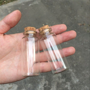 Tiny Glass Bottle w/ Cork