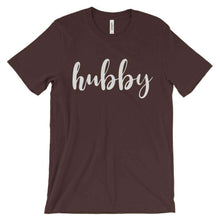 Load image into Gallery viewer, Men&#39;s &quot;Hubby&quot; T Shirt - Chunky Script