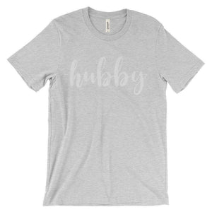 Men's "Hubby" T Shirt - Chunky Script