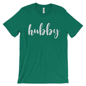 Men's "Hubby" T Shirt - Chunky Script
