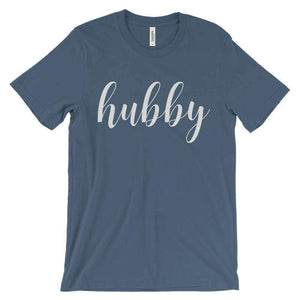 Men's "Hubby" T Shirt - Sweet Script