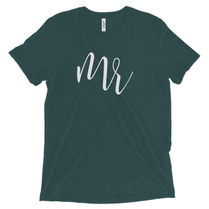 Men's "Mr"  T Shirt - Elegant Script