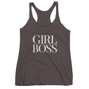 Girl boss Racerback Tank Top - High Fashion